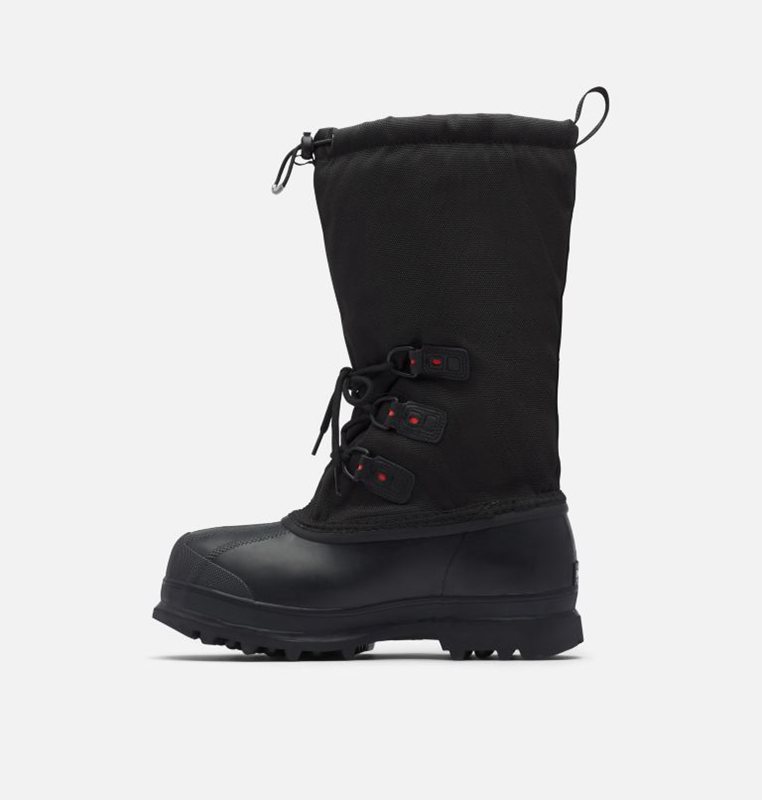 Botas Nieve Sorel Hombre - Glacier™ Xt Negras/Rojas - 07982-NVAB